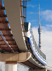 Monorail in Moscow