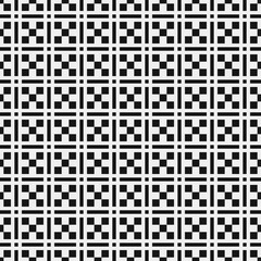 Fototapeta premium Abstract Cross Pattern Dots Logo generative computational art illustration