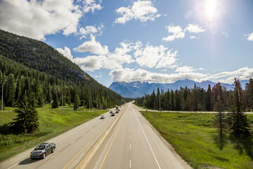 road in mountains