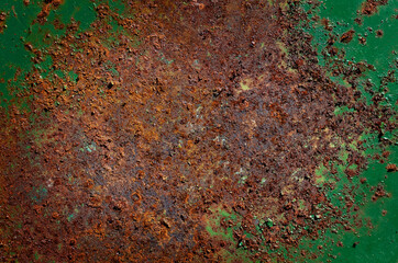 Dark worn rusty metal texture background