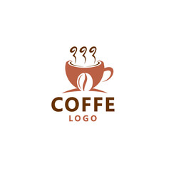 Coffee Cup Logo Design Template
