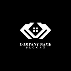 Home Logo Vector Simple And Minimalist Template design