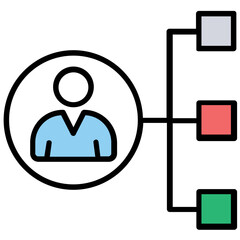 
People connected via social network, global social community
