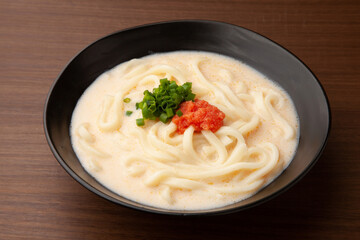 明太子クリームうどん