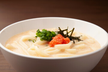 明太子クリームうどん