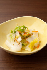 白菜の浅漬け