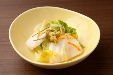 白菜の浅漬け