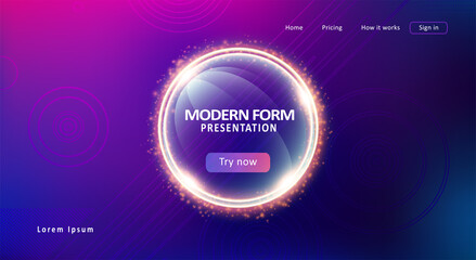 Colorful gradient background