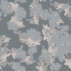 Urban camouflage of various shades of blue and grey colors