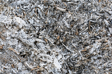 Wood ash