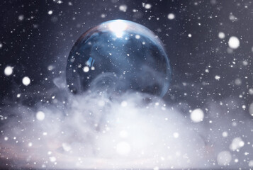 Crystal ball to predict the fate. Guessing for the future.