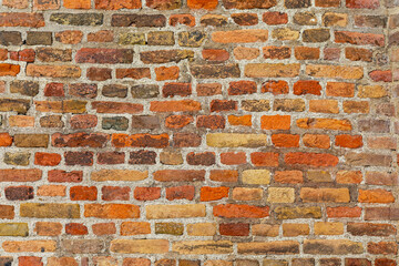 Bricks Wall Medieval Background