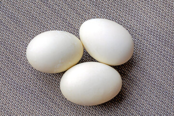 Three Duck Eggs