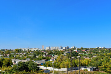 Skyline view of the city