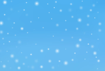 Winter christmas background. Snow sky