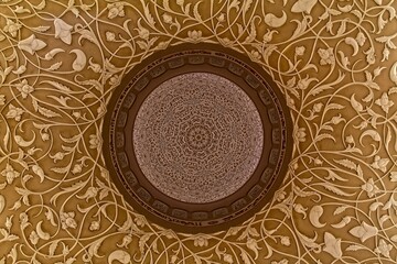 vintage background with ornament