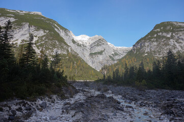 Das Isartal im Karwendel