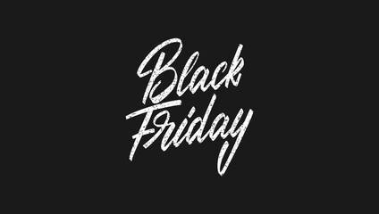 Black Friday. Black Friday sale lettering label design