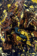 Black and gold marble textured background