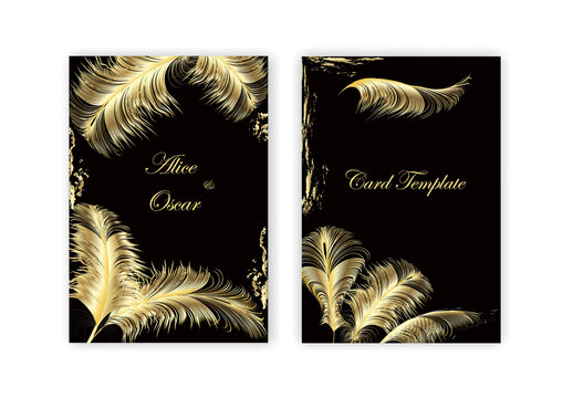 Trendy abstract square art templates . Suitable for social media posts, mobile apps, banners design and internet ads. Graphic gold brochure.Luxury vector illustration.
