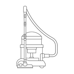 Cleaner vector icon.Realistic vector icon isolated on white background cleaner.