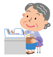 血圧測定　高齢者　女性