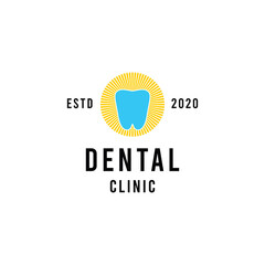 Dental Dentist clinic Medicine Logo design Vector