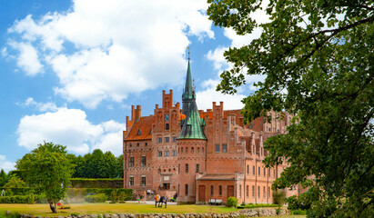  Egeskov Castle in Denmark