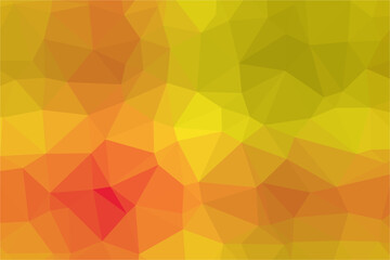 Multicolor polygon pattern. Low poly design

