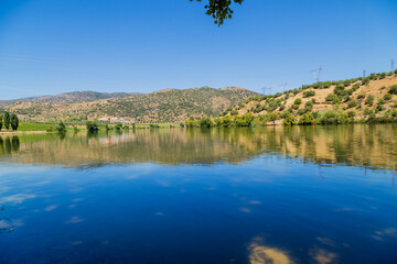 Scenic view of the Douro Valley and river