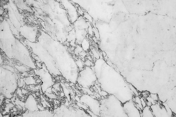 White and gray old marble stone / concrete wall texture / background