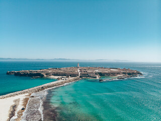 Tarifa from above the skies shot with a drone