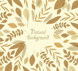 Autumn nature background