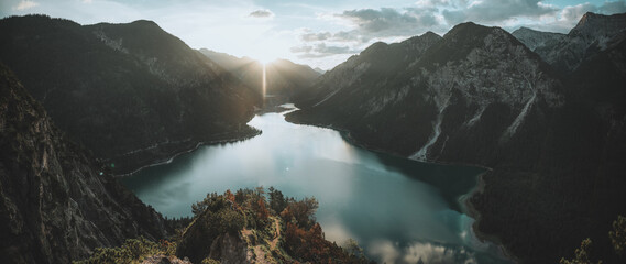 Plansee in Österreich Tirol