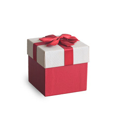 Gift box isolated on white background