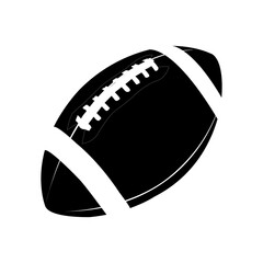 American football ball, great design for any purposes. Abstract background. Graphic element vector. Dark grunge background © Oleksandr