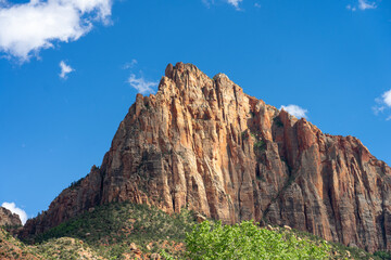 Zion Park, the big rock, Nature. 
