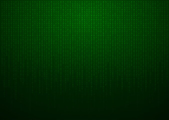 Binary code abstract technology background. Global network