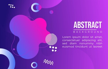 Liquid color background design. colorful elements with fluid gradient. Dynamic shapes composition. Vector illustration