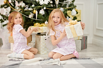 gifts under the tree