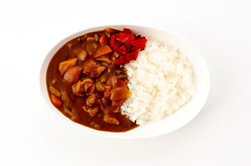 チキンカレーライス