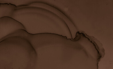 Paint Chocolate Texture. Dark Creamy Wallpaper. 