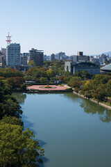 Fototapeta premium 広島市内の風景