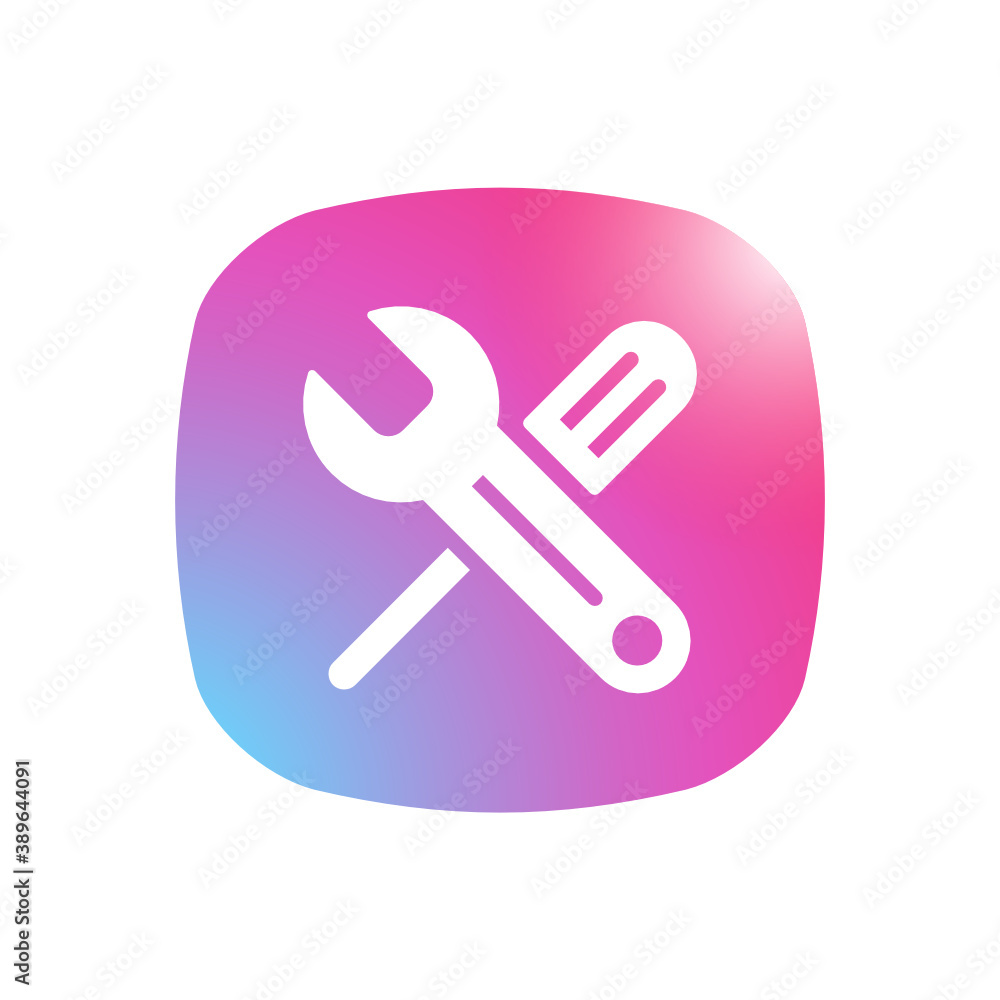 Sticker Maintenance - Mobile App Icon