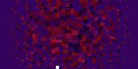 Light Blue, Red vector pattern in square style.