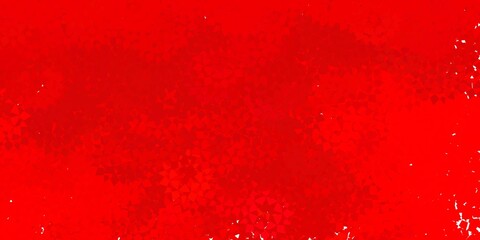 Light red vector pattern with polygonal shapes.