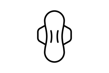 sanitary pad icon vector illustration