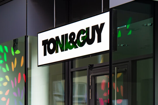 Toni&Guy in the B&uuml;low Carr&eacute;, Stuttgart, Germany. Toni & Guy branch is a British chain of hairdressing salons