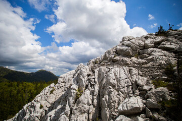 Northern Velebit national park in Croatia, landscape