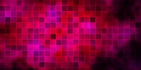 Dark Pink vector texture in rectangular style.